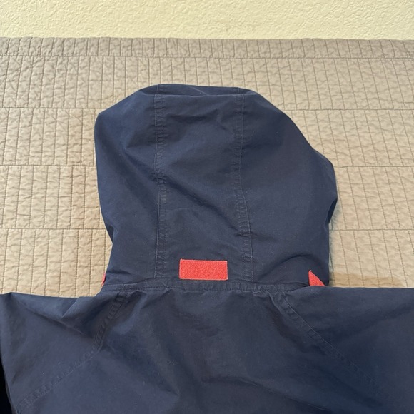 Vtg Polo Golf Ralph Lauren Jacket Men XL Blue Lightweight Packable Hood Boxy Fit - Picture 9 of 16